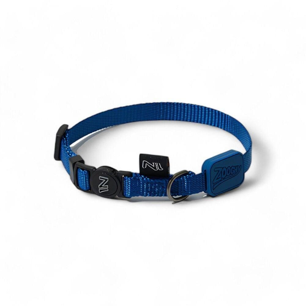 Coleira Ajustável Para Gatos - Elegância E Segurança Azul Marinho