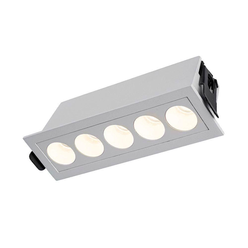Spot De Embutir Nordecor Downlight Powerus Led Alto Irc 90 10w Bivolt Lente Branca 3000k