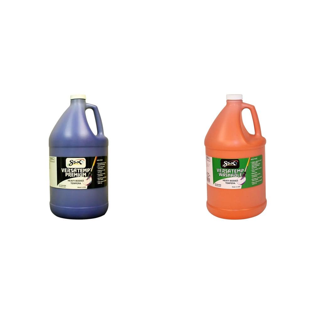 Kit de pintura Casafoyer Versatemp Premium Tempera 7.6L azul e laranja