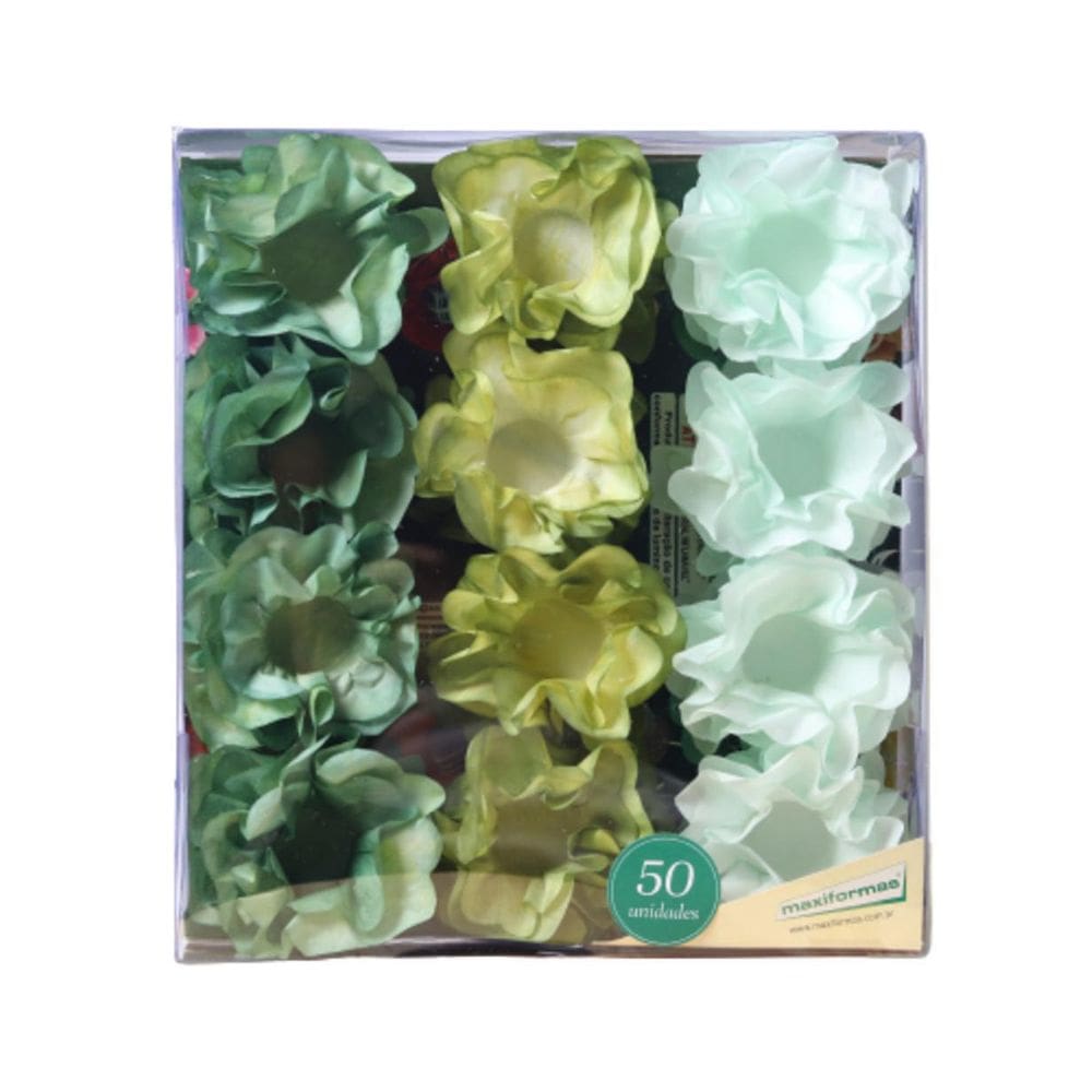 Forminha Happy Mista 3 Tons Pint Artes - Verde