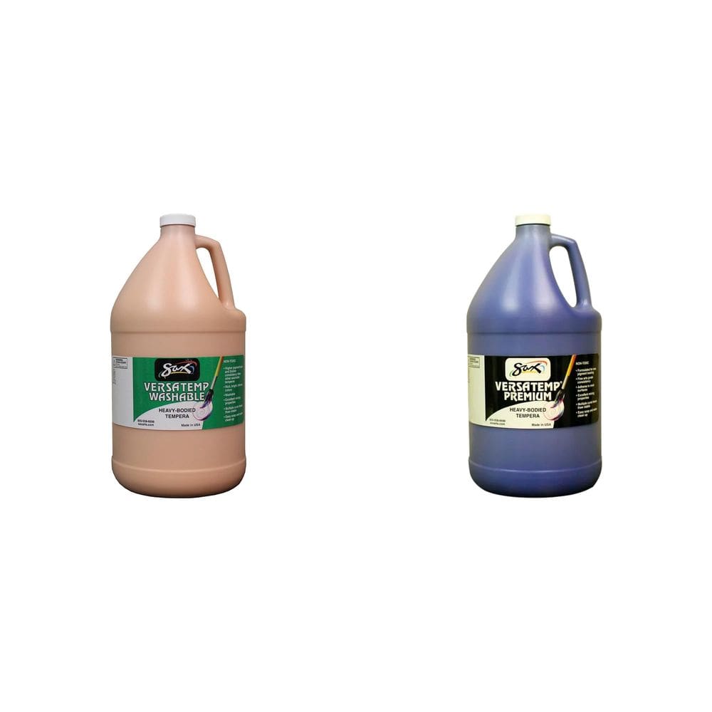 Kit de pintura Casafoyer Versatemp Tempera lavável 3,78 L pêssego e azul