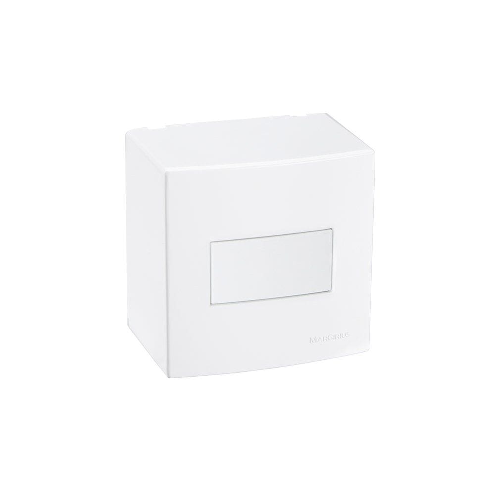 Caixa de Sobrepor Cega MarGirius Sleek 75x75 Branca