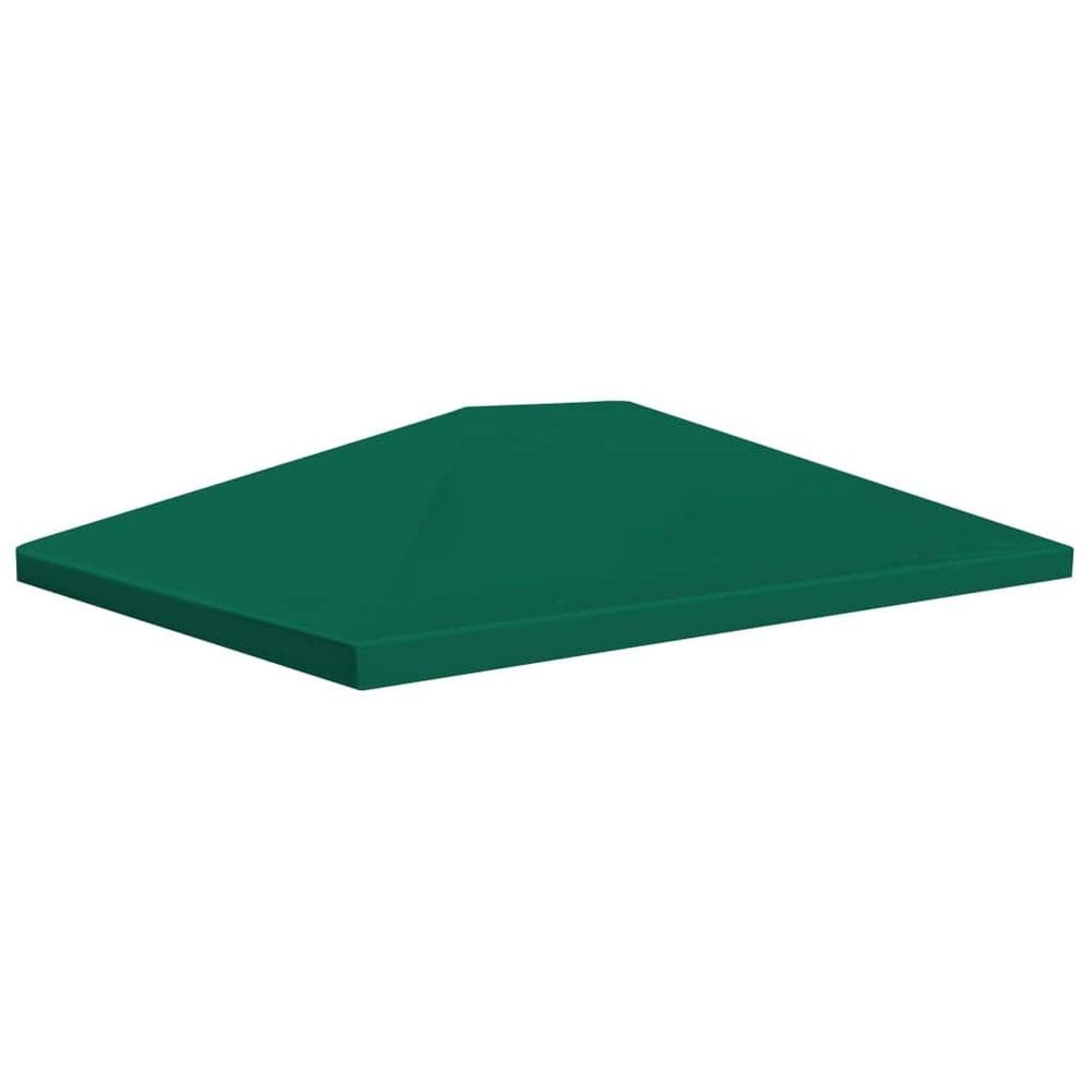 Tampa superior de gazebo VidaXL Replacement Green 4x3m resistente à água