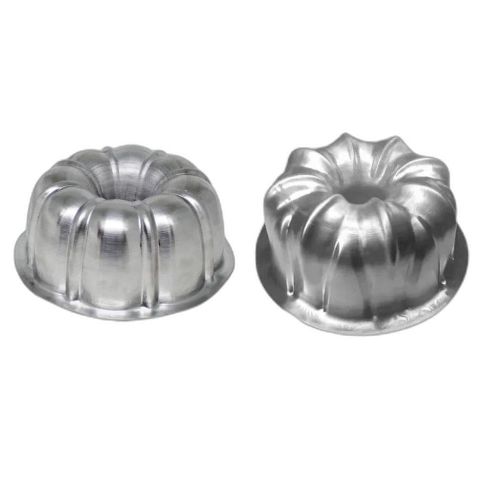 Kit Confeiteiro 2 Formas Bolo Decorada Gomada Vulcão