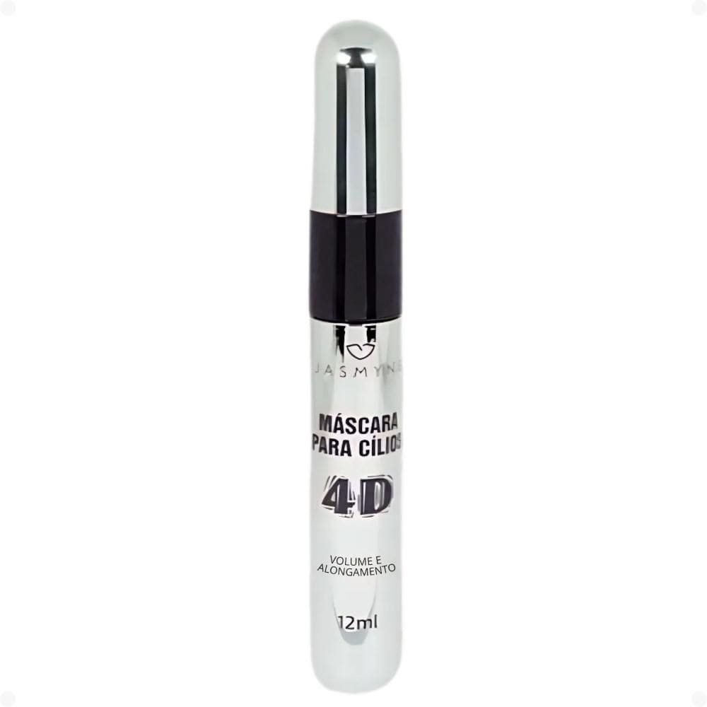 Máscara Para Cílios Jasmyne 4D Volume e alongamento Preta Ref.J0106