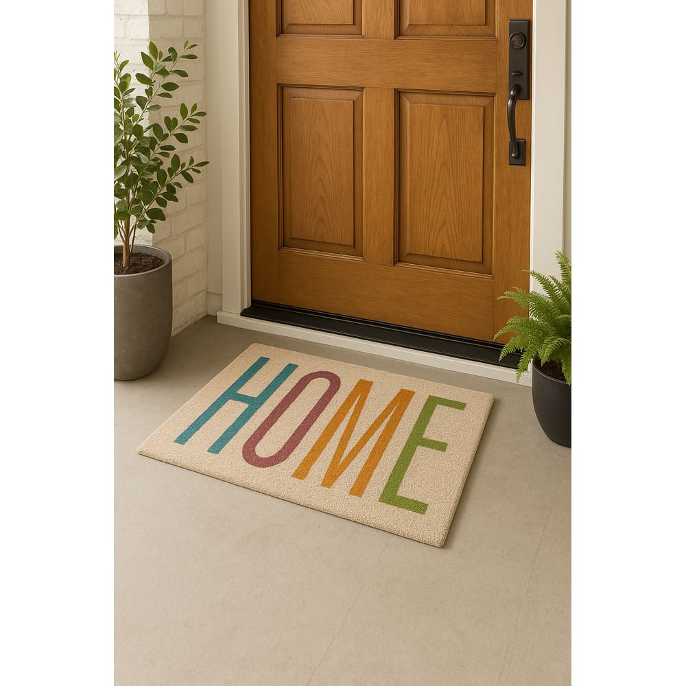 Capacho Vinílico Estampado Antiderrapante 60x40cm Home Uzoo