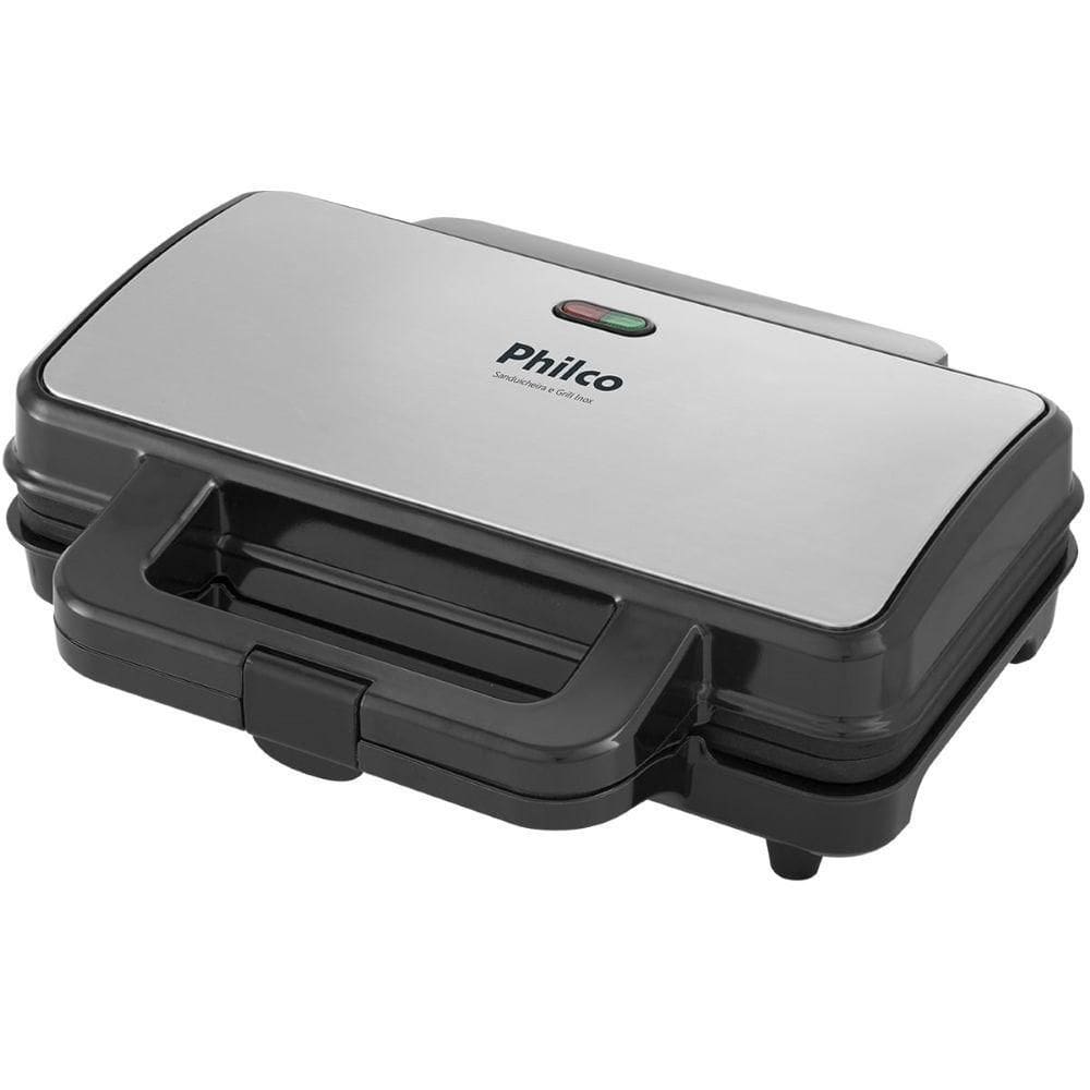 Sanduicheira E Grill 2 Em 1 Pgr02 Philco 110V