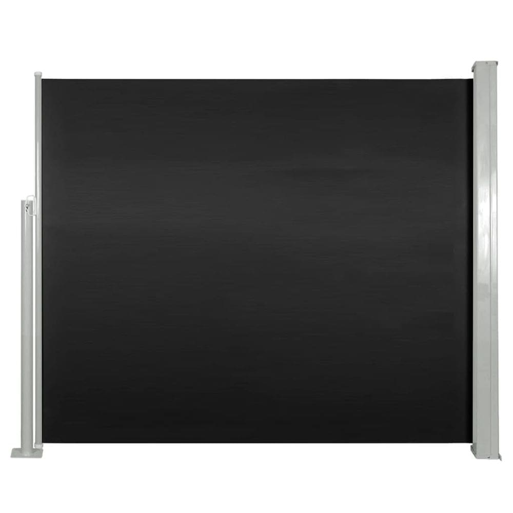 Toldo lateral retrátil VidaXL Black Privacy Screen 1,2x3m