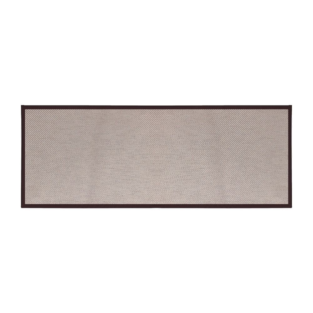Tapete Piquet Impermeável e Antiderrapante 50x130cm Jolitex - Marrom