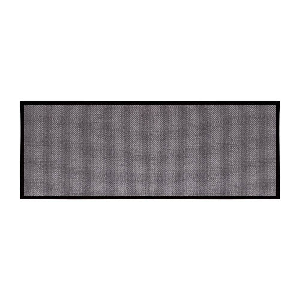 Tapete Piquet Impermeável e Antiderrapante 50x130cm Jolitex - Cinza