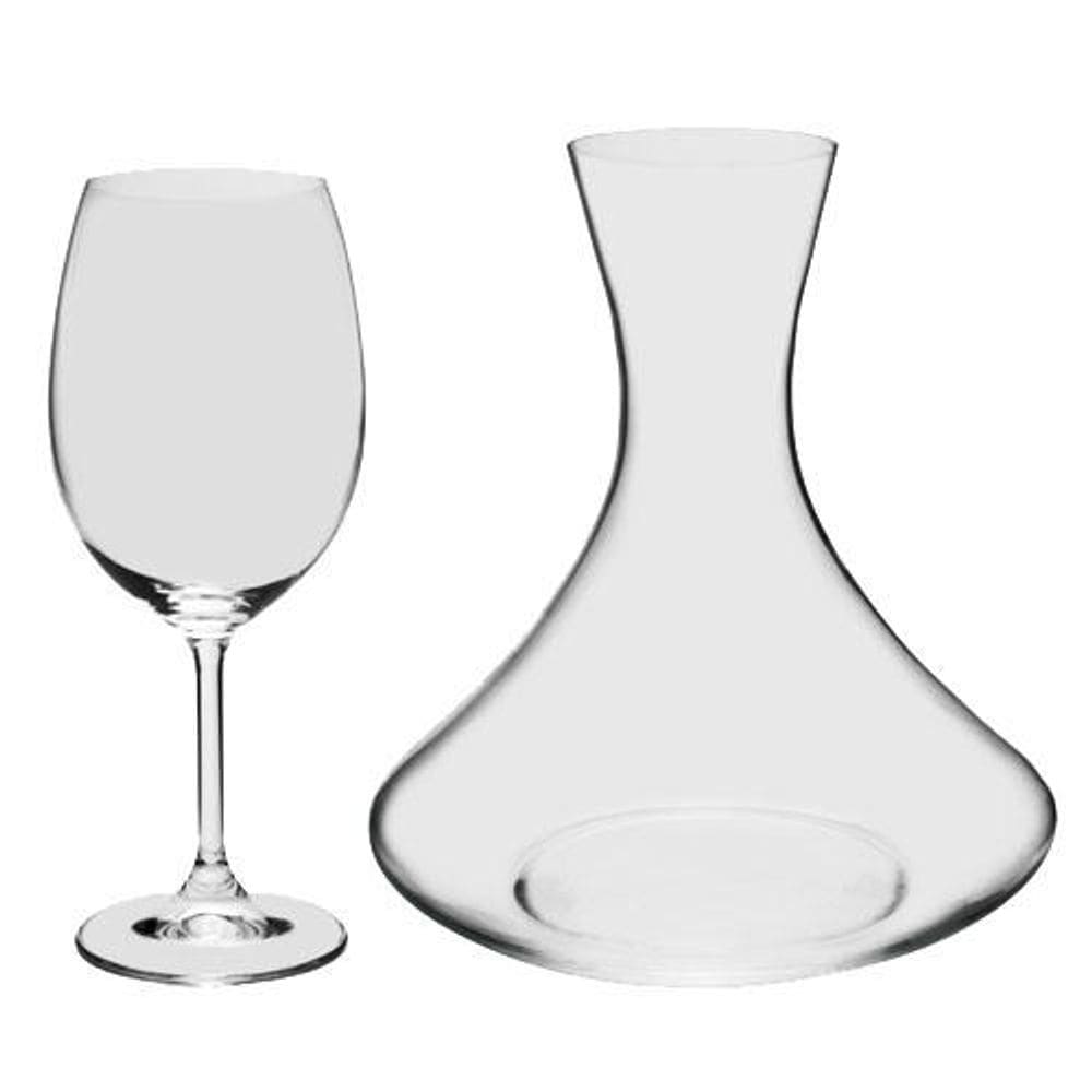 Decanter e 2 Taças Bohemia 1,5L 2x450ml - Cristal Ecológico
