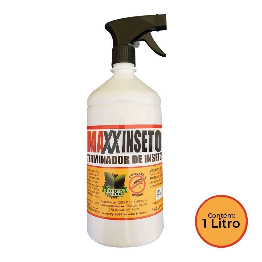 Exterminador De Formigas Maxxinseto Power 1 Litro - 100% Natural