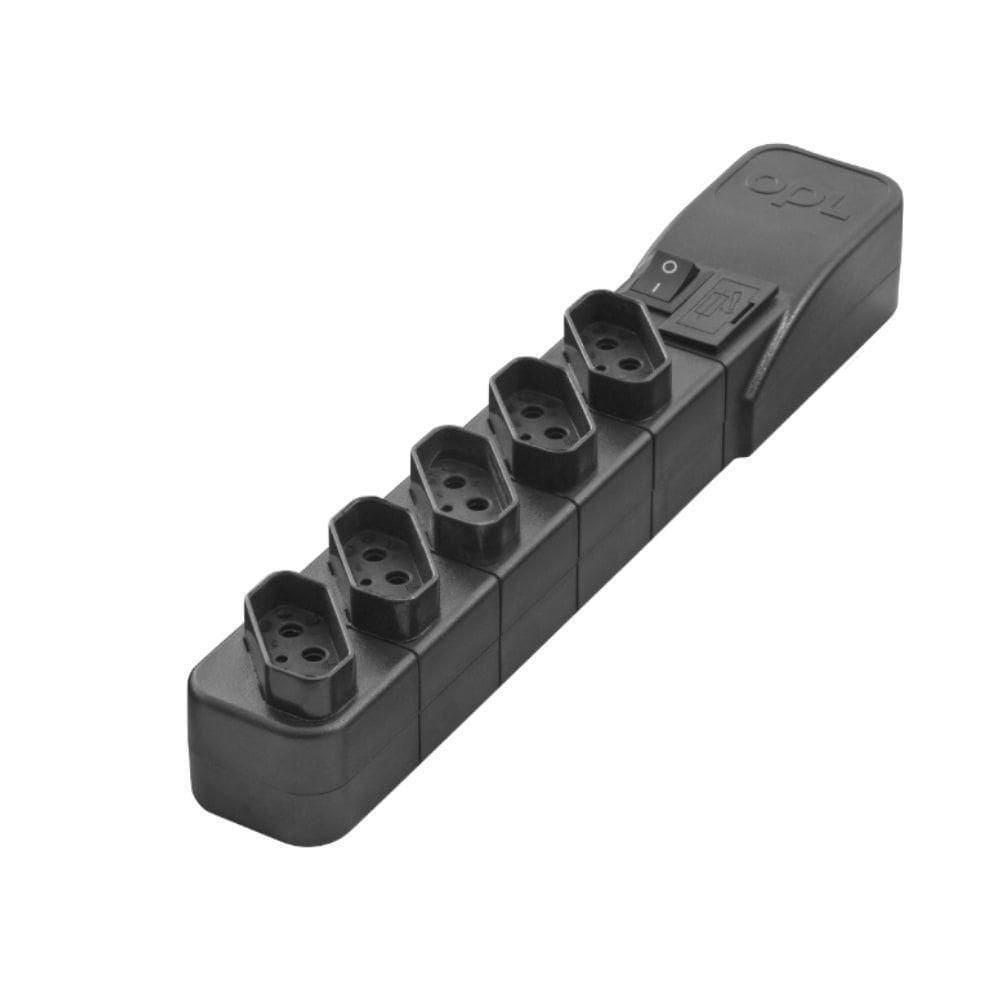 MP - Filtro De Linha Abs 5 Tomadas Bivolt Com