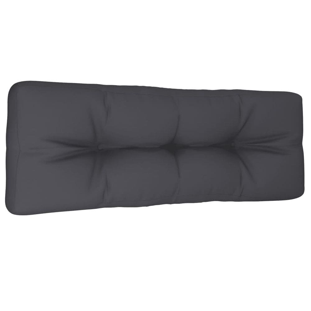 Almofada de palete externa VidaXL Tecido repelente de água 120x40x12cm