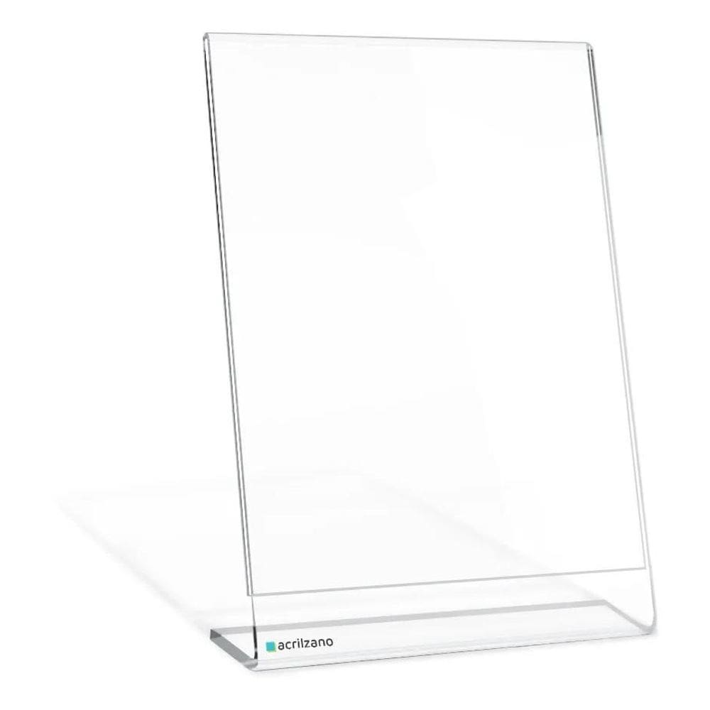 Display Expositor L A5 Porta Folha Acrílico Vertical 21X15