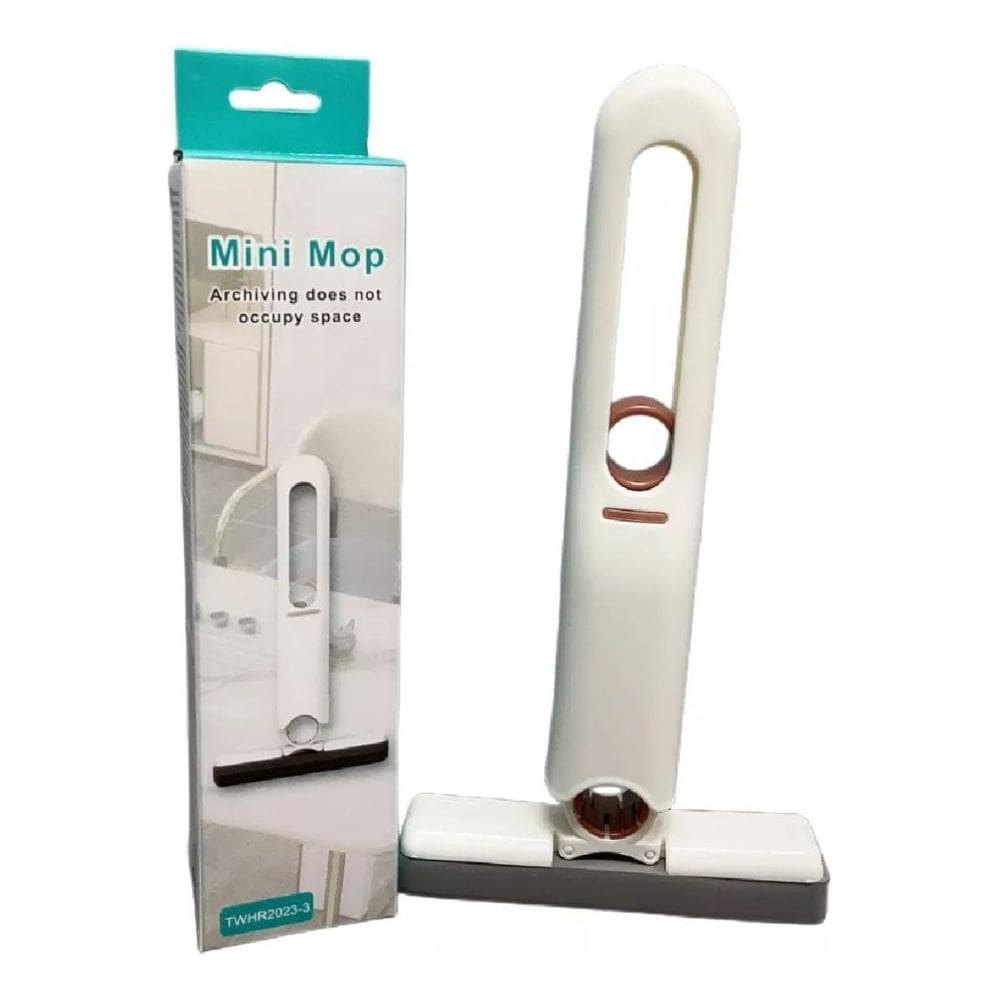 Mini Mop Esfregão Esponja Limpeza De Janela Carro Banheiro