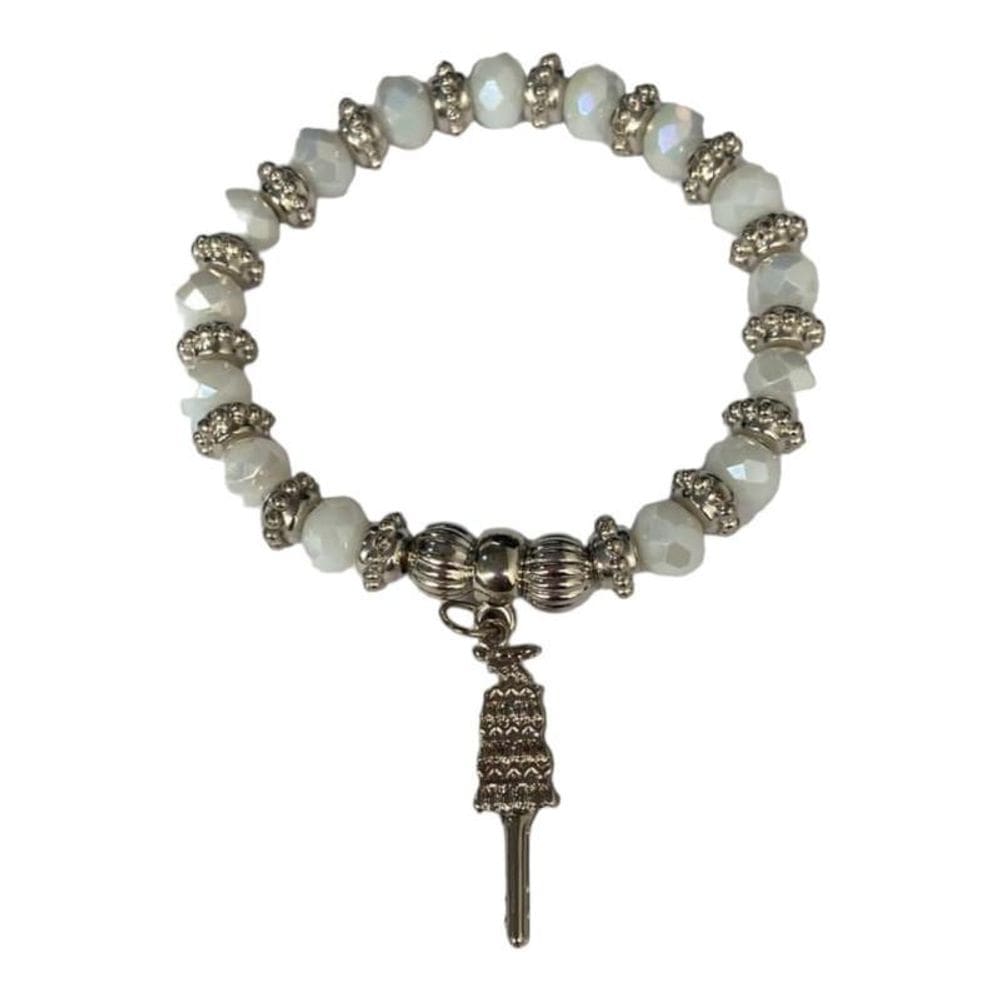 Pulseira Orixá Oxalá Umbanda Candomblé Proteção-Escolha Cor