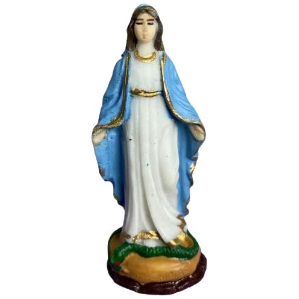 Escultura Nossa Senhora Das Graças 7 Cm Em Resina