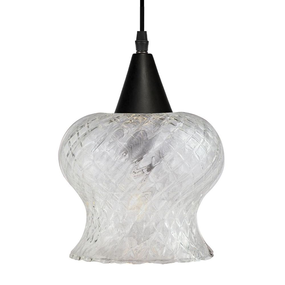 Lustre Pendente Taschibra Aisha Boreal E27 Transparente Bivo