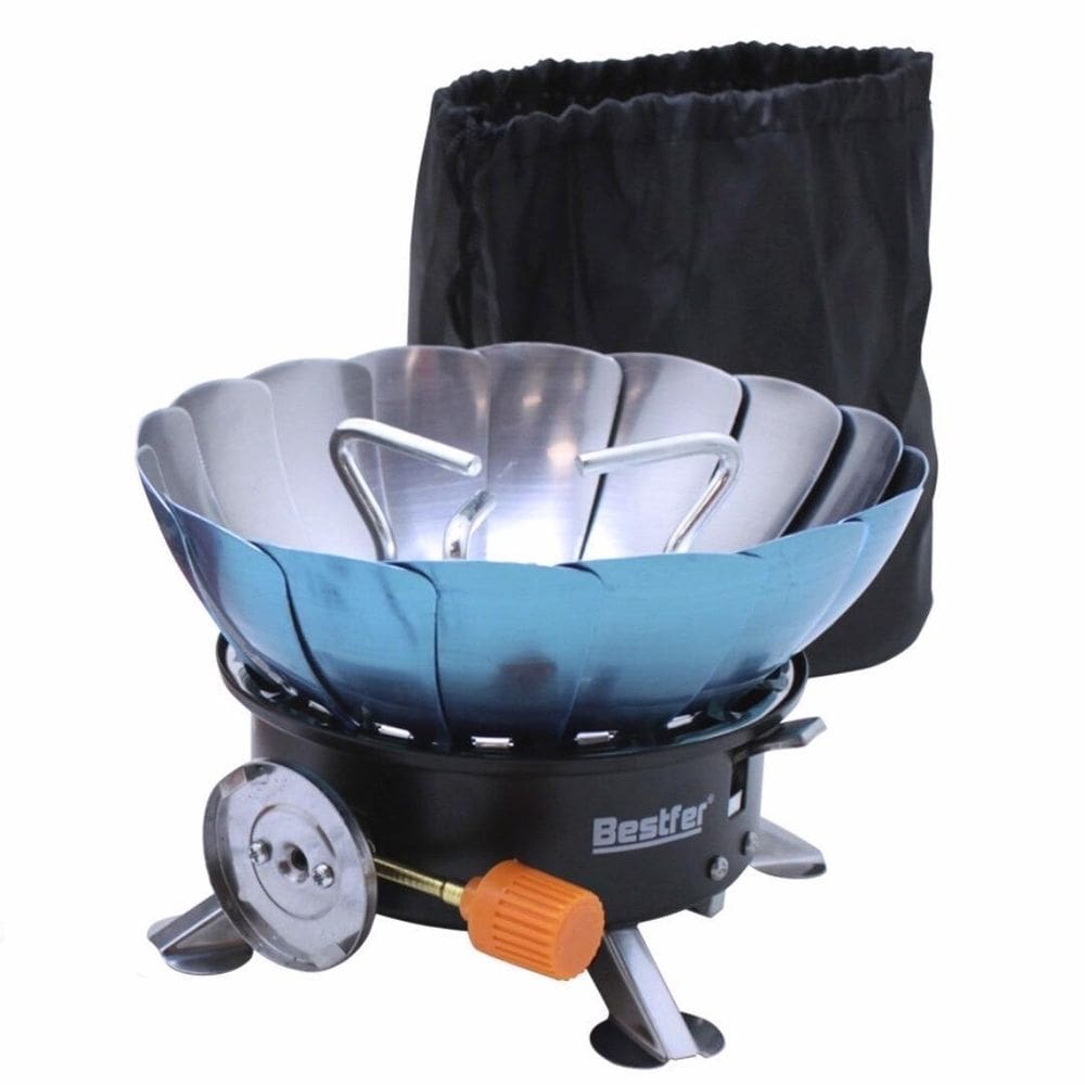 Fogareiro Portatil Brisa Fogão A Gas Camping E Viagem
