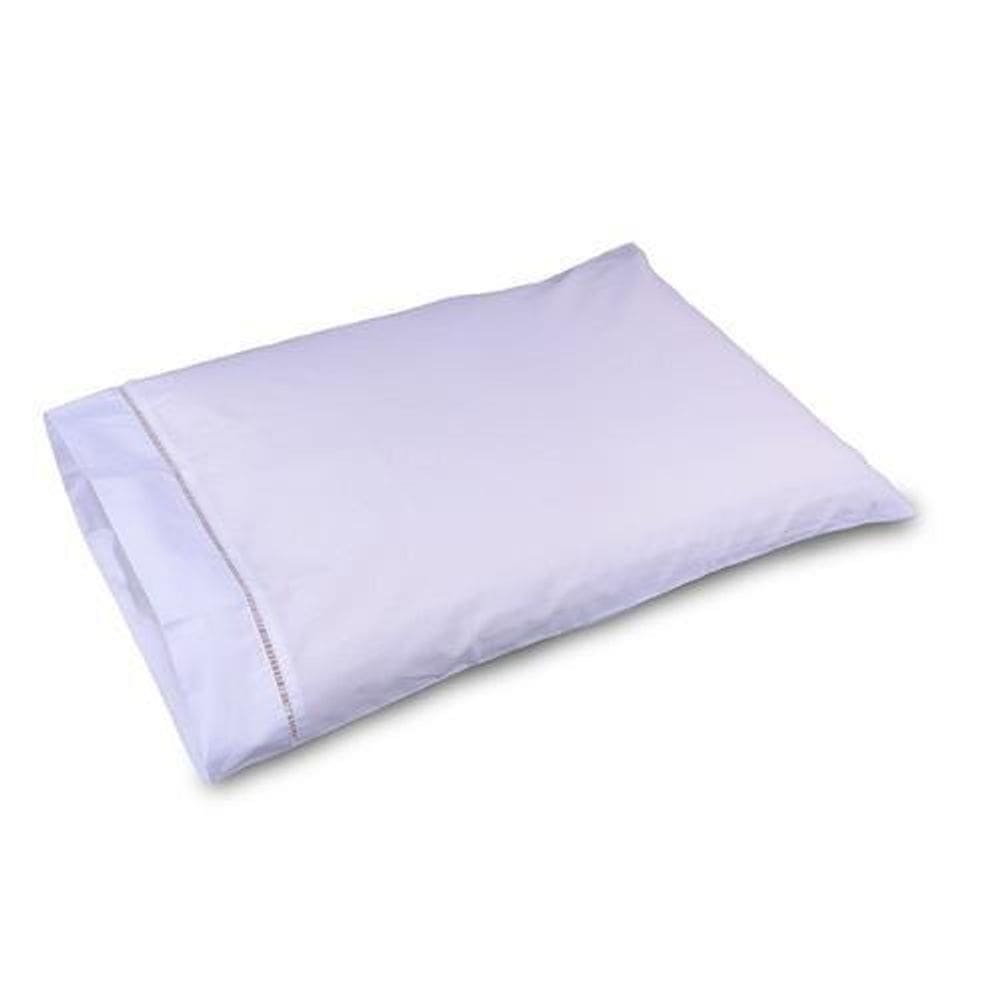 Fronha Classic Percal180 Fios C/Ponto Palito Branca Juma