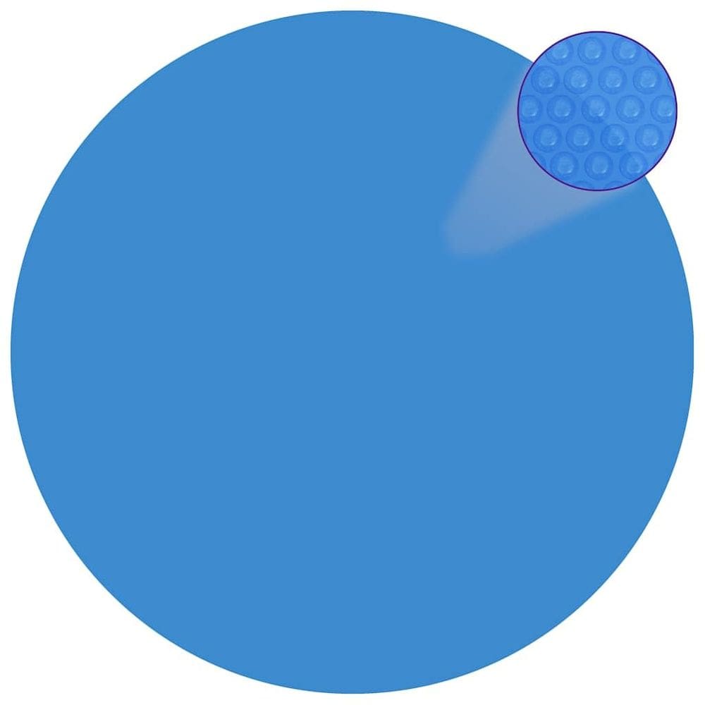 Cobertura de piscina vidaXL Blue Round Economical Solar Aquecimento Solar 5,5 m