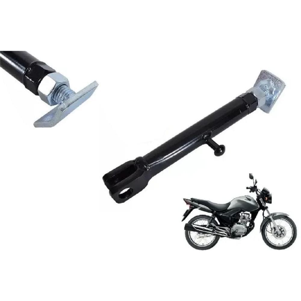 Cavalete Lateral Com Regulagem Cg Titan Fan 125 150 160 Biz