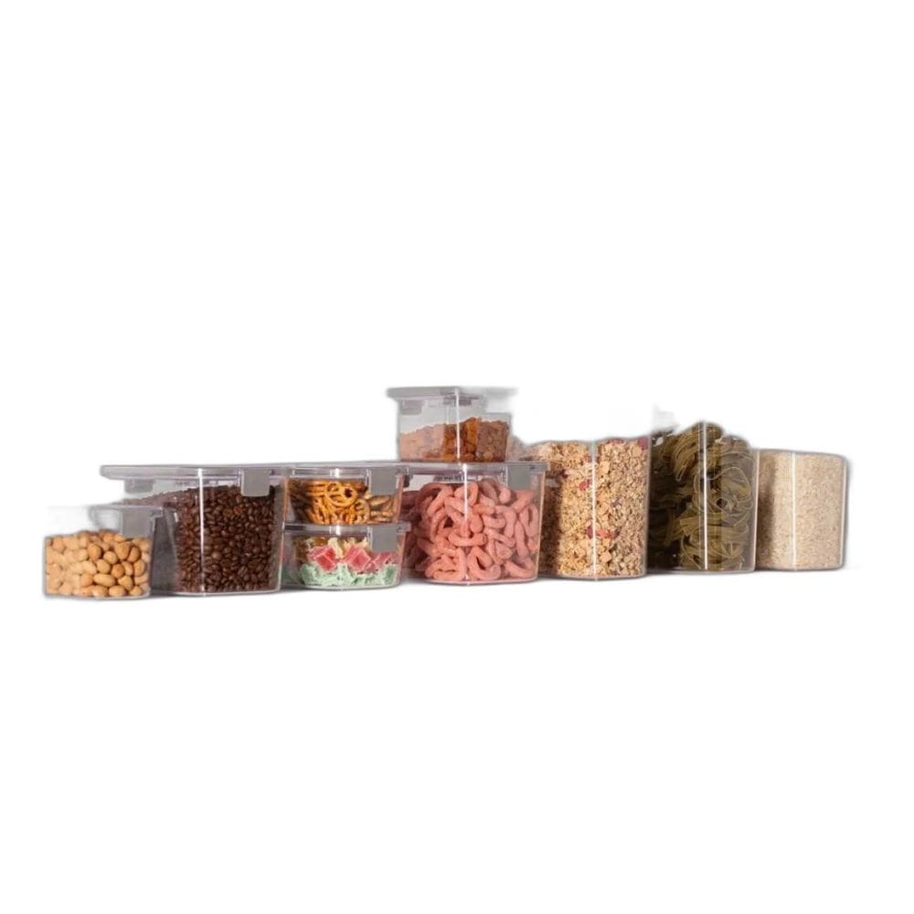 Pote Hermético Com Válvula De Ar Mantimentos Diversos 845Ml
