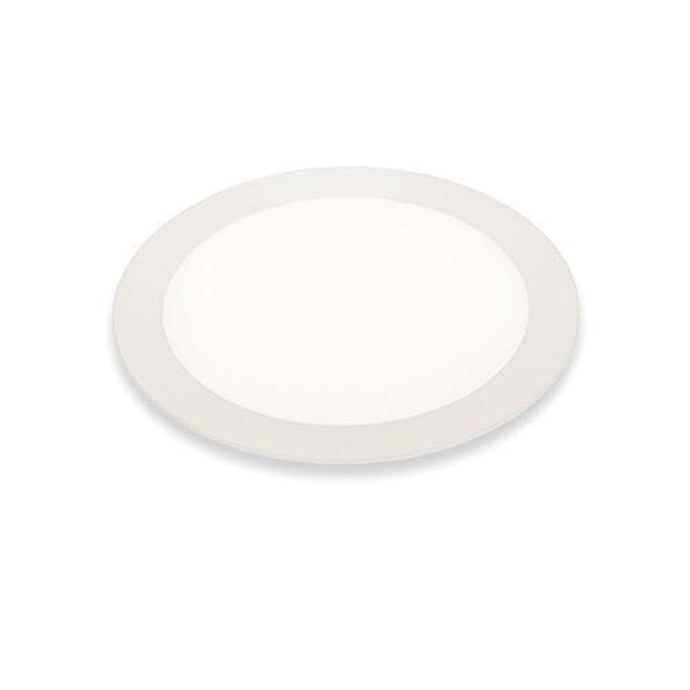 Painel Led Embutir Redondo 18W 6500K Luz Branca