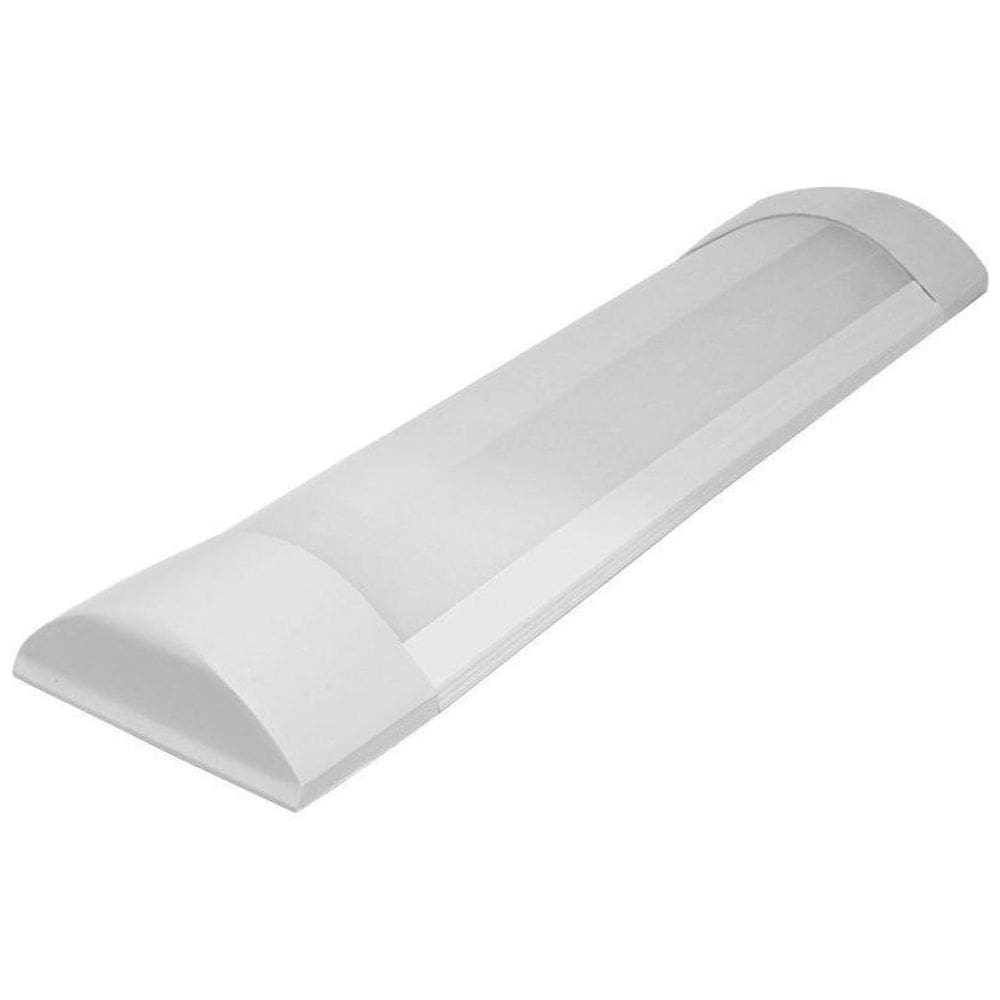 Luminária Led Taschibra Sobrepor Line 9W Luz Quente 3000K Bi