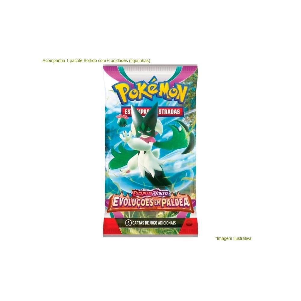 Figurinhas Pokémon Escarlate E Violeta Evoluções Em