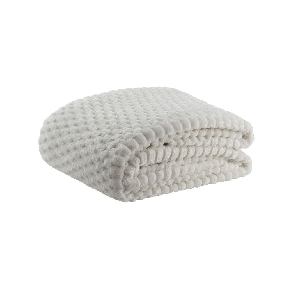Cobertor Blanket Zurich Toque De Seda - Kacyumara - Off White - Casal