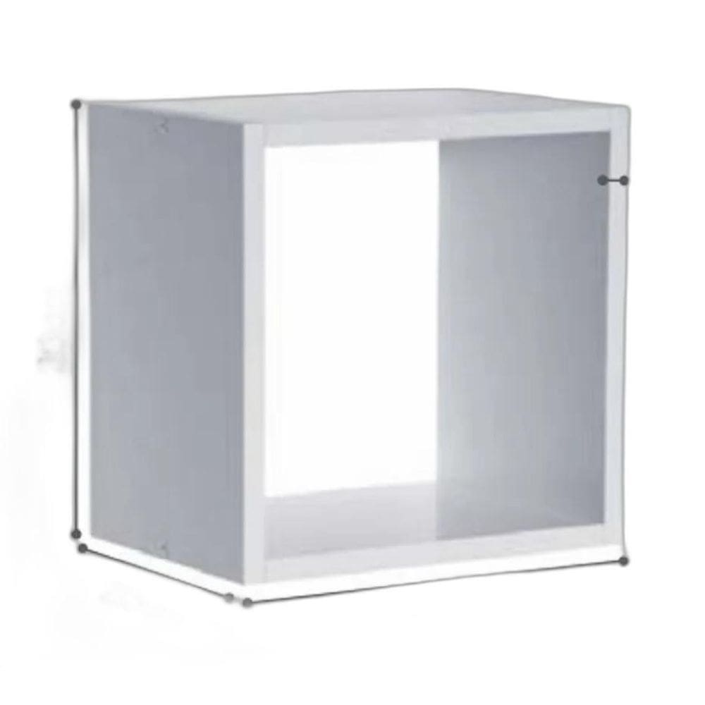 Nicho Prateleira Simples Decorativo Colors Quadrado