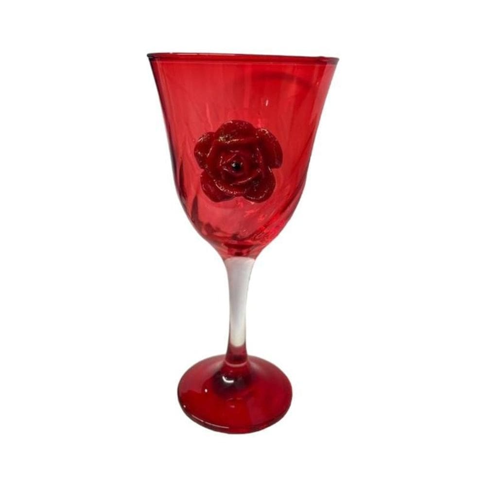 Taça Pomba Gira Em Vidro Altar Oferenda - Escolha A Cor