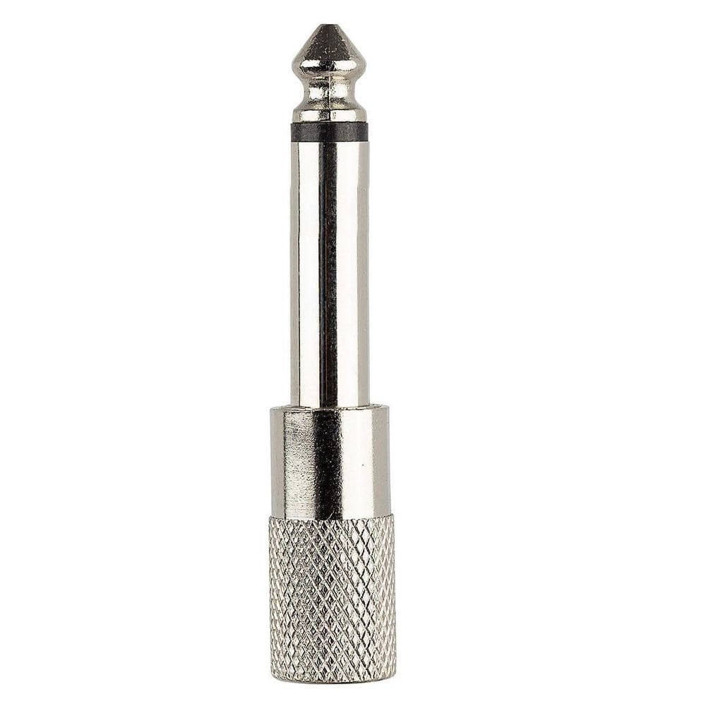 Adaptador Plug P10 Jack Niquelado Mono - Cirilo Cabos