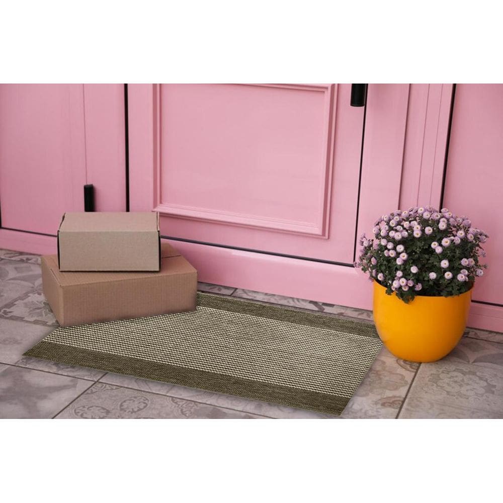 Tapete Capacho Passadeira Sisal Antiderrapante 0,66X1,00 Ps-