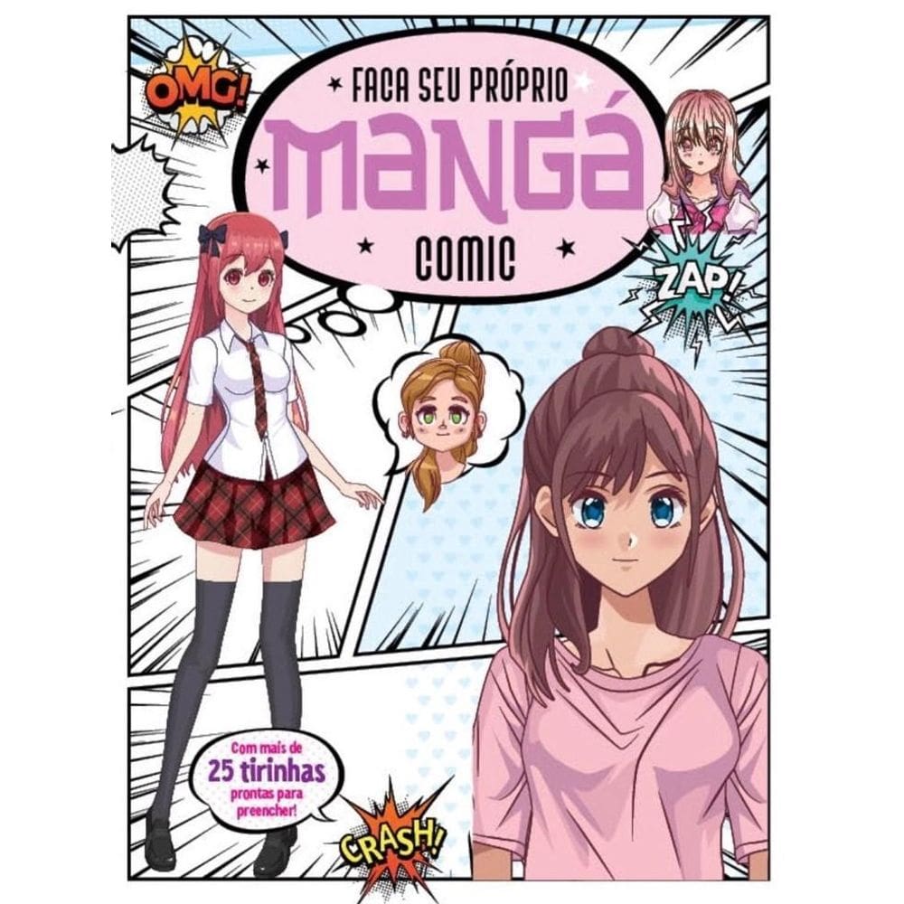 Mangá Comic - Faça Seu Próprio Mangá