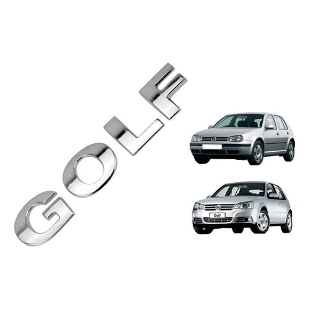 Emblema Letreiro Cromado Volkswagen Golf G3 G4 Sapão 99 A 08
