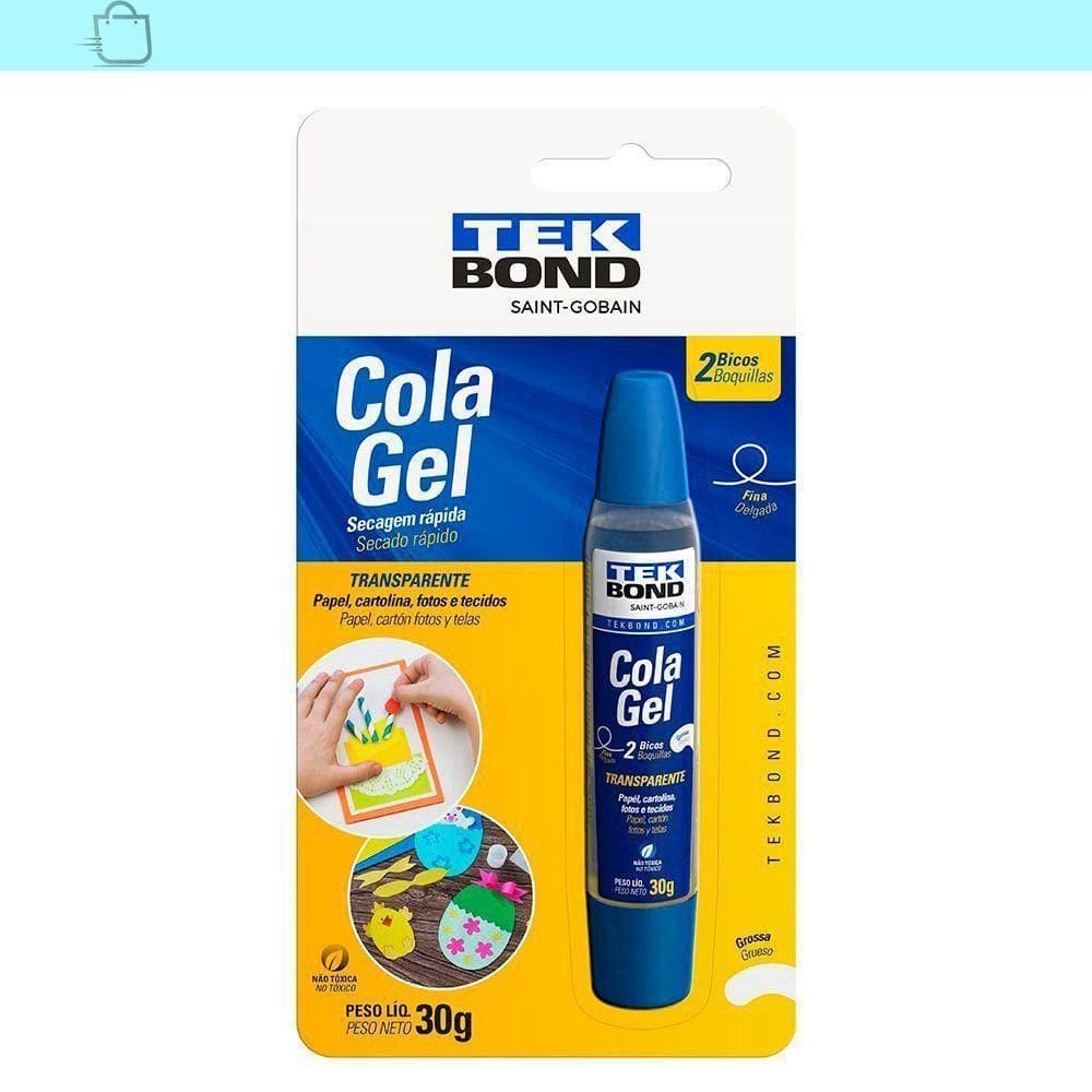 Cola Em Gel 2 Em 1 30G Tekbond