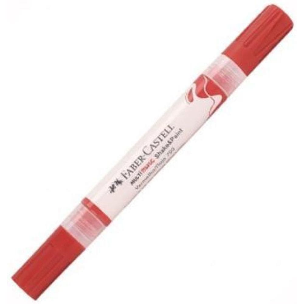 Marcador Permanente Multimark Vermelho - Faber-Castell