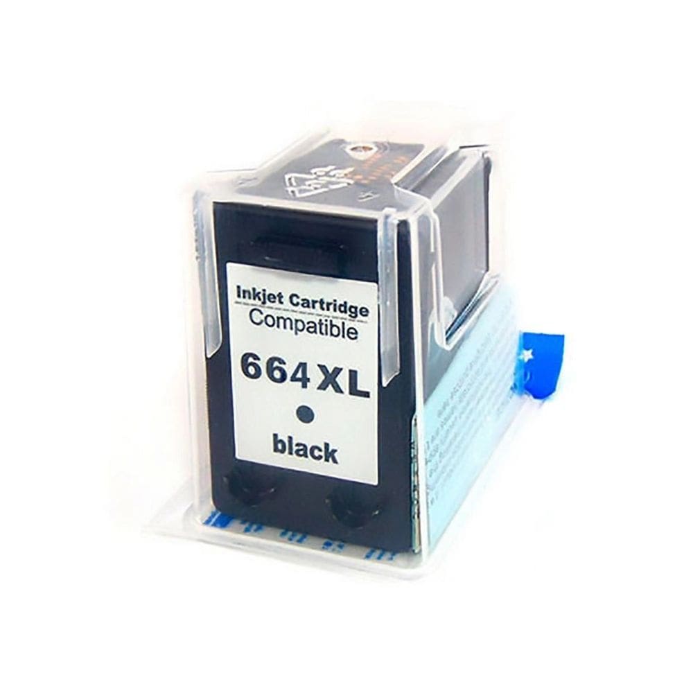Cartucho de Tinta Preto Compatível com 664xl 664 para 1115 F5S21a 2136 F5S30a 3636 3836 4536 14ml