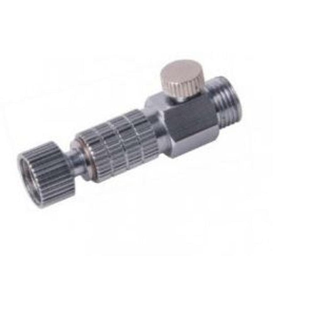 Engate Rápido 1/8 Para Aerógrafo Com Pino Macho E Regulador