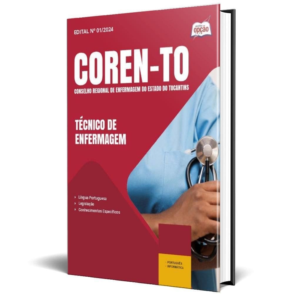 Apostila Coren To 2025 - Técnico De Enfermagem