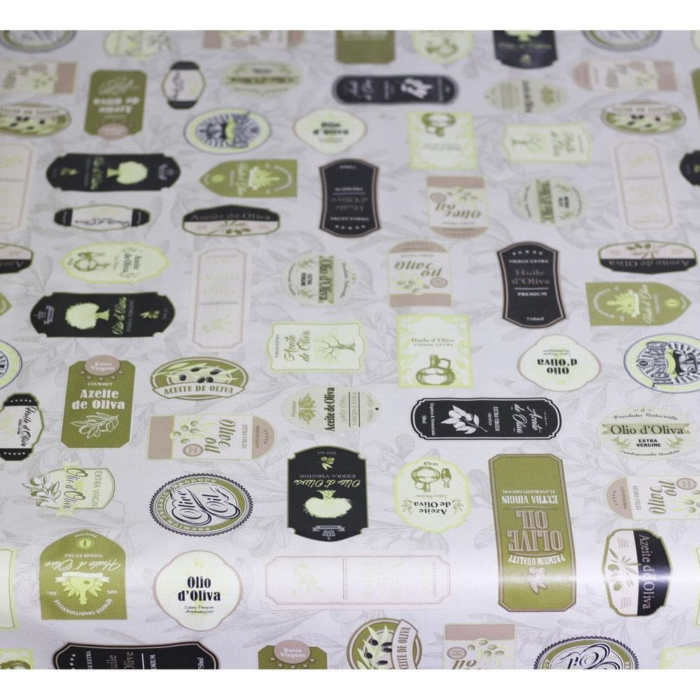 Toalha de Mesa Térmica Azeite 3,00x1,40 PVC 90C