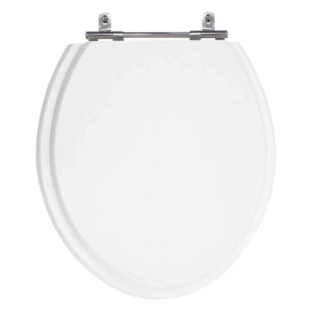 Assento Poliéster Laminado Aretuza Branco Tampa Vaso Hervy