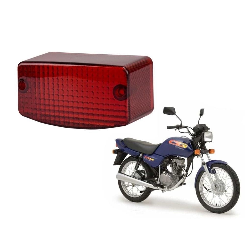 Lente De Lanterna Cg Today Titan Cargo 125 De 1992 Ate 1999