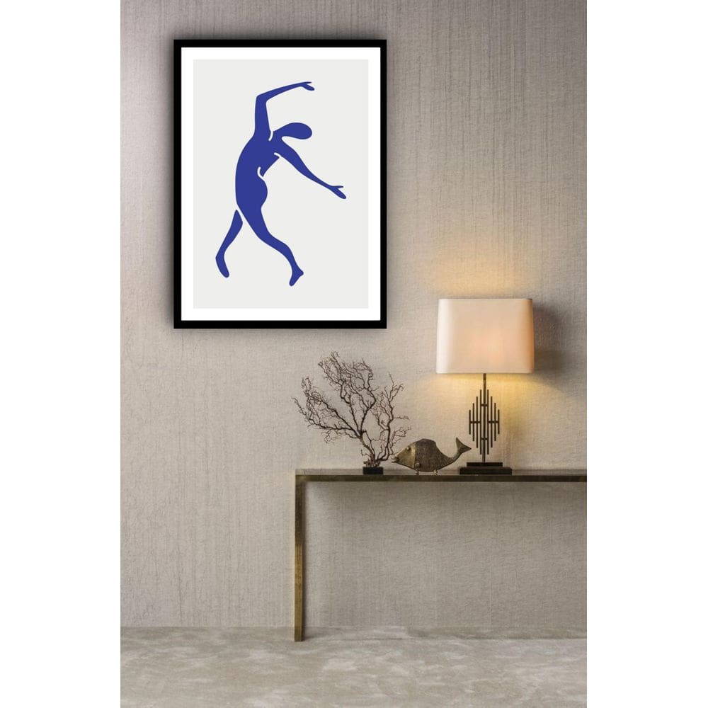Quadro Decorativo Matisse Blue Nudes Dance - 70X50Cm