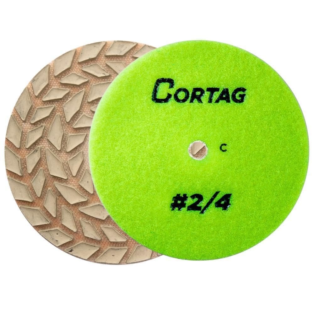 Disco Diamantado De Polimento 115Mm 4 Passos -Passo 2 Cortag