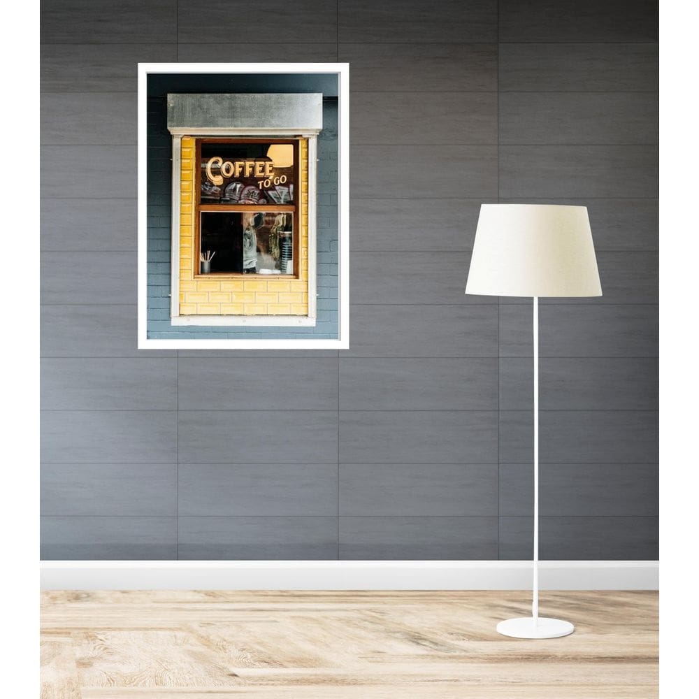 Quadro Decorativo Londres Coffee To Go - 70X50Cm