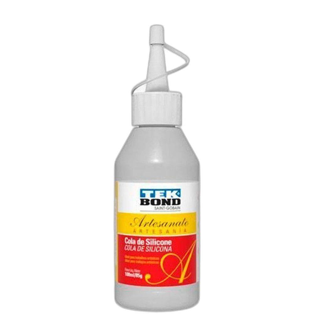Cola De Silicone Líquida Para Artesanato 100 Ml Tekbond